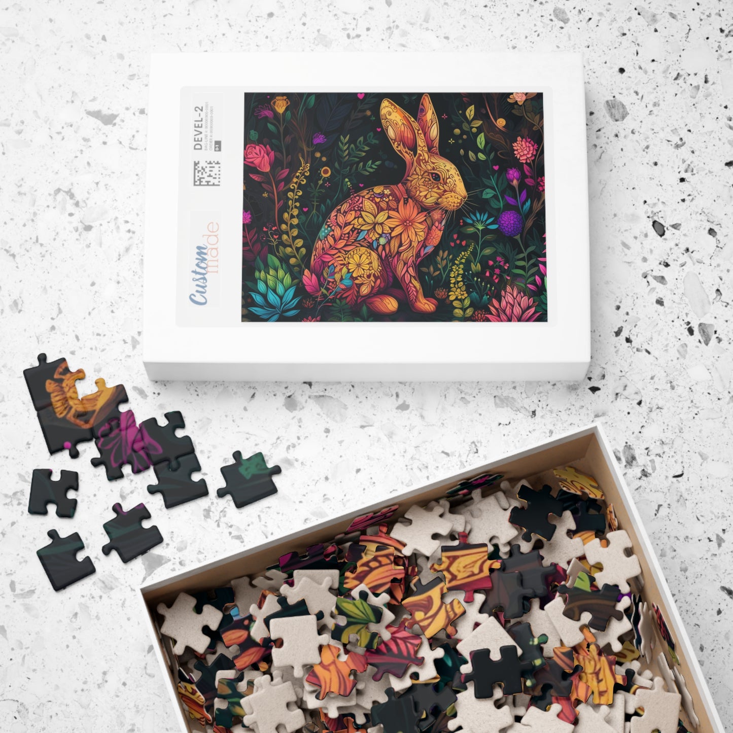 Happy Bunny in the Magic Forest Puzzle