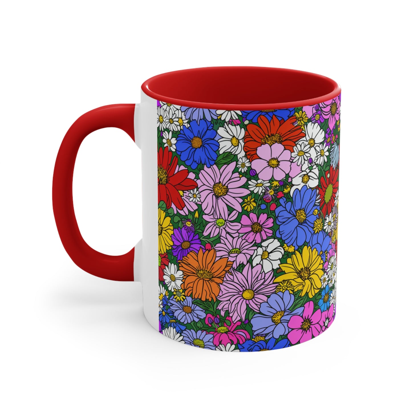 Spring Flowers Coffee Mug, 11oz