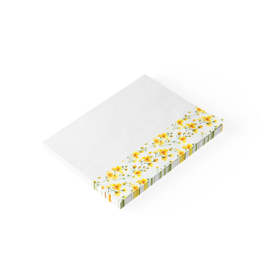 Wild Mustard Flowers Post-it® Notes, 4" x 3"