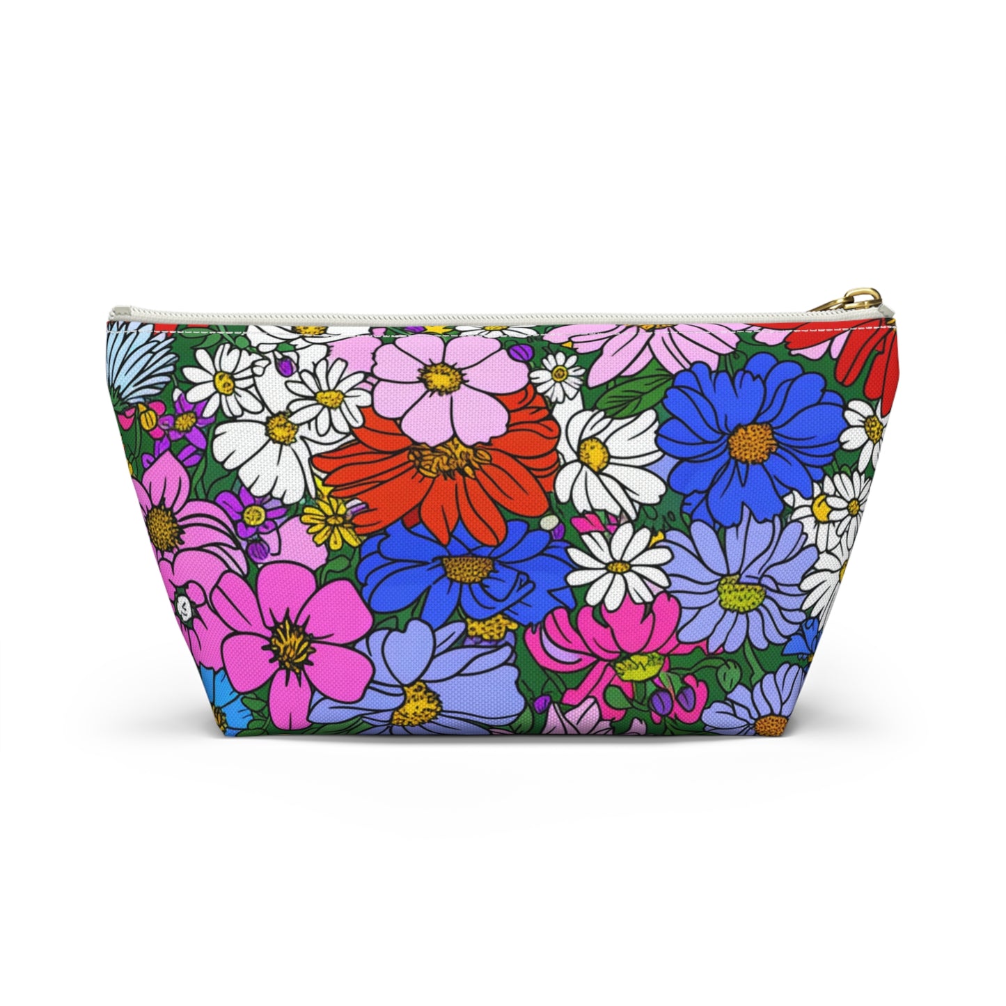 Spring Flowers Accessory Pouch