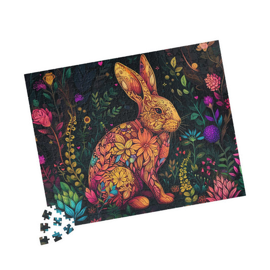 Happy Bunny in the Magic Forest Puzzle